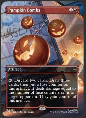 Pumpkin Bombs (Borderless) Marvel's Spider-Man: Eternal-Legal Regular