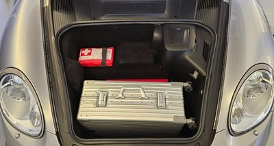Voll Aluminium Hartschalen Koffer Trolley passend für Porsche Boxster Cayman 987