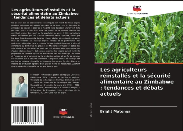 Bright Matonga | Les Agriculteurs RéInstalléS Et La SéCurité Alimentaire Au...-image