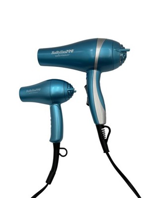 BaBylissPRO Professional Lightweight Ionic Dryer & Folding Travel Dryer Prepack