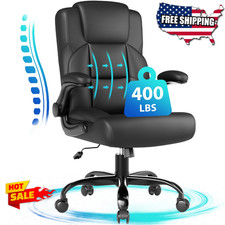 Big and Tall Office Chair 400LBS Wide Seat Ergonomic Computer