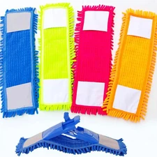 Microfibre Mop for Wooden Floors Extendable Wet Dry Cleaner Sweeper Replacemen