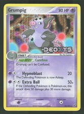 Pokemon Grumpig 32/107 Holo Stamped Deoxys (LP)