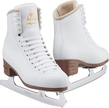 Jackson Ultima Mystique Ice Skates w/ Mark II Blade for Womens, Adult 7.5, White