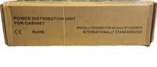 Power Distribution Unit For Cabinet IEC6HC14 6 way IEC C13 PDU Horizontal 19"...