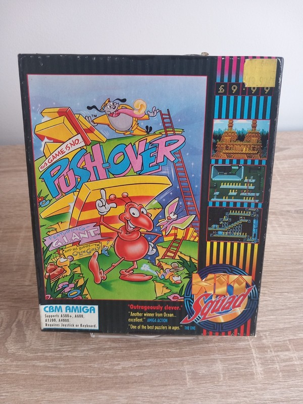 Commodore Amiga Hit Squad Game – Push Over