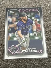 2024 Topps Series 1 Brendan Rodgers Colorado Rockies Base #322