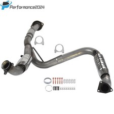 For Chevy SILVERADO 2500 HD V8 6.0L Y Pipe with TWO Catalytic Converters 2011-17