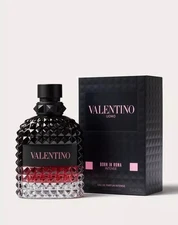 Valentino Uomo Born In Roma INTENSE 100ml 3.4 fl oz EDT Cologne Spray New In Box