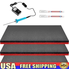 Toolbox Foam Organizer Set Customizable Inserts Tool Storage Markers Cutter New