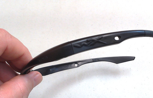 USGI Wiley X Talon APEL Black Eye Protection Eyewear Glasses Frames Only