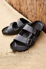 Birkenstock Eva Arizona Sandals Women's Black Double Strap Waterproof