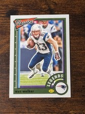 2022 New England Patriots Wes Welker Panini Classics LEGENDS #126