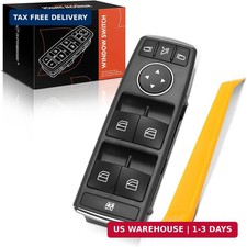Front Left Driver Side Power Window Switch Compatible with Mercedes