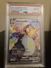 Pokémon 2021 Shining Fates Charizard VMAX SV107/SV122 Full Art Holo PSA 10