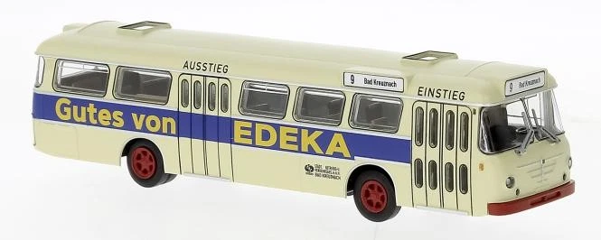 Brekina Stadtbus Büssing Senator EDEKA aus Bad Kreuznach 59366 - Bild 1 von 1