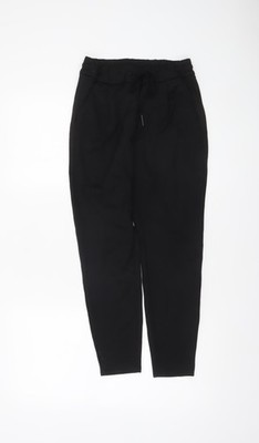 Vero Moda schwarze Damen-Jogginghose Größe 8 normale Passform