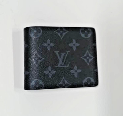 Louis Vuitton Multiple Monogram Slender Canvas Black Men s Wallet