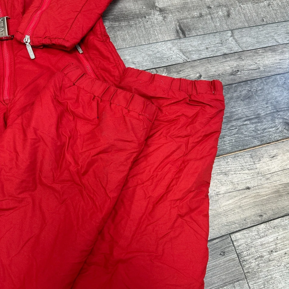 Vintage Head One Piece Ski Suit 90s Winter Snow Colourblock Red Womens Medium - Image 4 of 4
