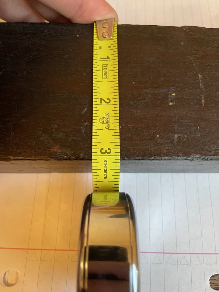 "Muy raro palo de rosa Hall & Knapp 1853-1857 nivel 30""". Comprado por Stanley Foto 3 de 4