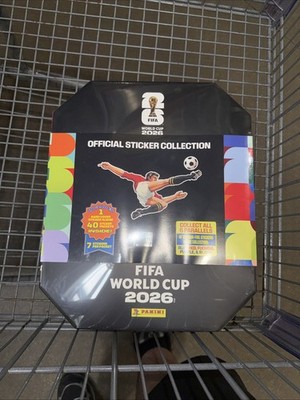 2026 FIFA World Cup Panini Hardcover Sticker Album Exclusive Costco Bundle+40pks