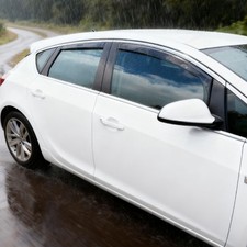 Wind Deflectors for Vauxhall Astra J MK6 2009-2015 5-Door Hatchback 4pcs + Clips