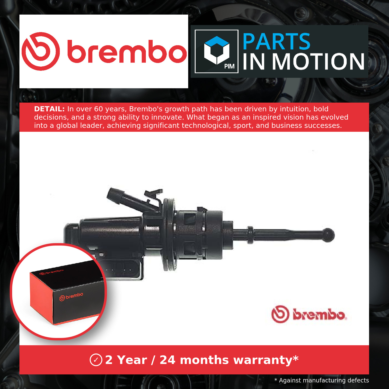 Clutch master cylinder Plastic C 85 020 BREMBO for SEAT VW SKODA AUDI - Image 19