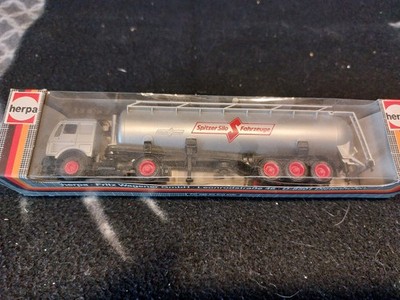 Herpa, 1:87, MB Silosattelzugzug, Spitzersilo, Sammeln, Seltenes, Modellauto, 