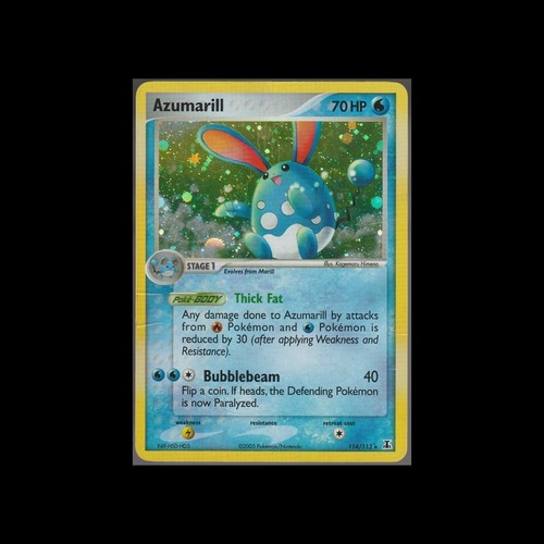 ▸  Pokémon | 2005 | Azumarill | Delta Species | Secret Rare | 114/113 | HP