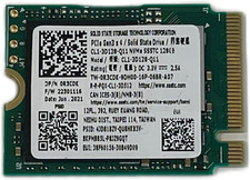 Internal SSD, 128GB Pcie Gen 3 X 4 Nvme Solid State Drive, M.2 2230 M Key, Model