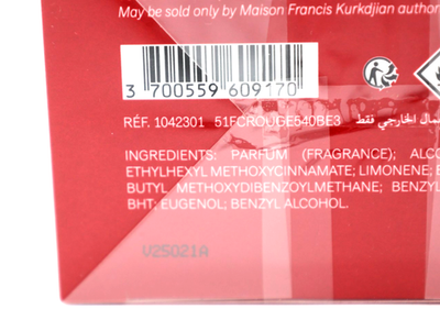 Maison Francis Kurkdjian Baccarat Rouge 540 Extrait 200ml 6.8 oz