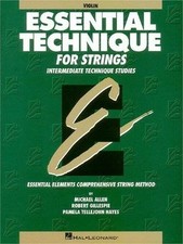 Essential Technique For Strings - Violin, Intermediate Technique Studies, Violin
