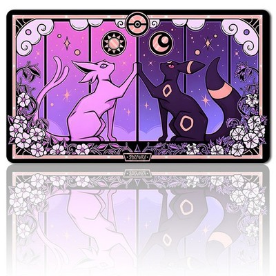 602245 - Board Game Pokemon Eevee Playmat Games Mousepad Play Mat of TCG