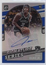 2021-22 Panini Donruss Optic Signature Series Holo Prizm David Duke Jr Auto nd3