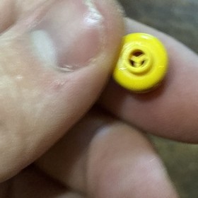Emperor Palpatine Head LEGO Star Wars Minifigure Yellow 3340 7200 7166