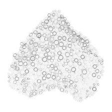 1050 PCS Realistische Tautropfenperlen Tautropfenornament Harzverzierungen