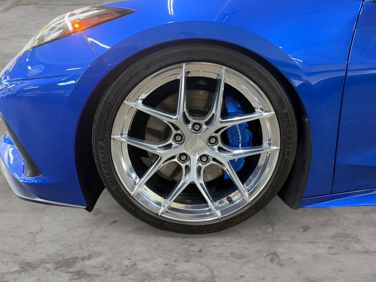 2020 Elkhart Lake Blue Metallic Chevrolet Corvette   | C8 Corvette Photo 9