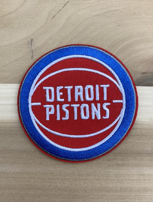 #ad Detroit Pistons Iron on Sew on patch 3x3 Inch Free Ship $4.25