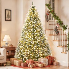   Home 7.5 ft Pre-Lit Grand Duchess Fir Chris...