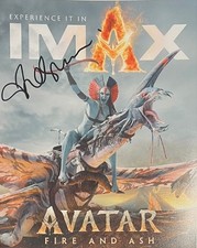Avatar Fire and Ash OONA CHAPLIN SIGNED 8x10 ...