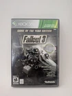 Fallout 3 Platinum Hits Game of The Year Edition (Microsoft Xbox 360, 2012) CIB