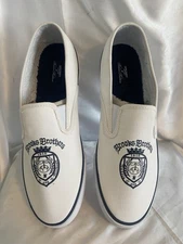 sperry top sider Men’s Brooke Brothers size 12 crest white sneakers NIB