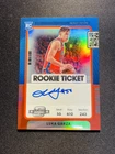 2021-22 Panini Contenders Optic Rookie Ticket Auto Luka Garza 96/99 Red RC XV44