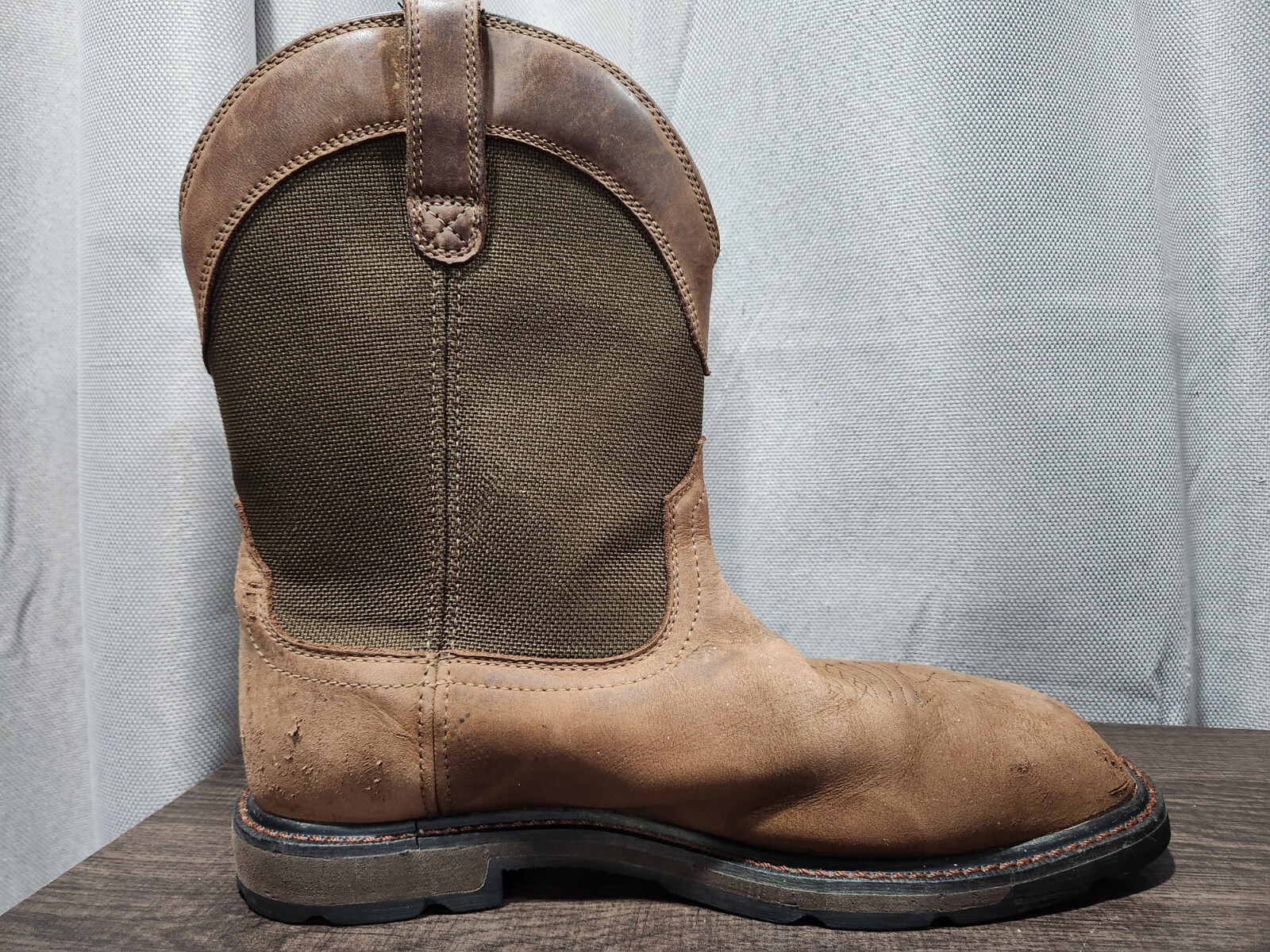 Ariat Work Steel Toe Waterproof Leather Men Boot ASTM F241311 Size 12