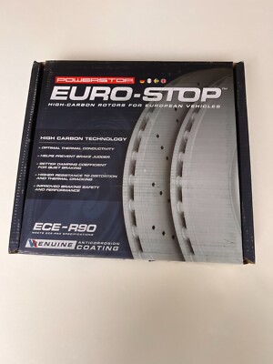 1 Disc Brake Rotor - Rear. Power Stop ECE-R90. Anticorrosion coating. EBR1204EVC