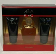 Rumba Ted Lapidus 3PCs Women Set 3.33oz EDT Spray +3.33oz lotion +3.3oz gel
