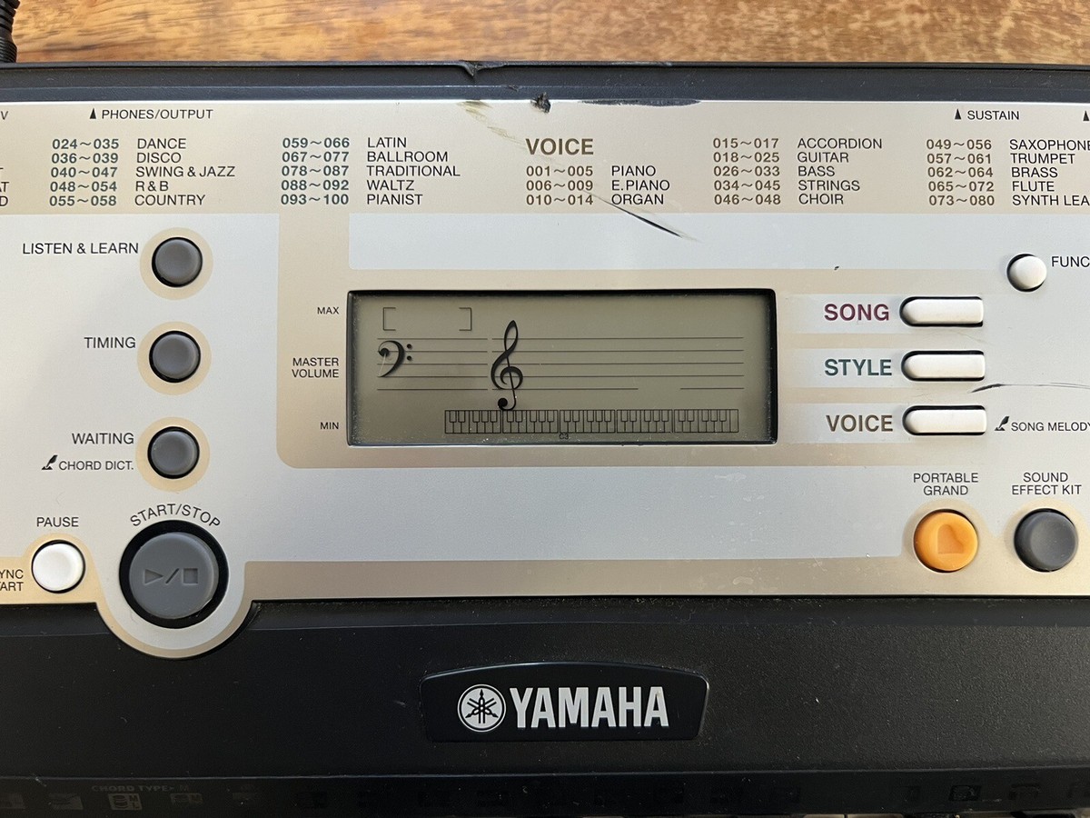YAMAHA PORTATONE PSR-E203 電子ピアノ Yamaha PSR-E203 Portatone Electronic Keyboard Piano Not
