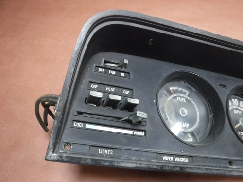 Jeep Wagoneer SJ J10 Cherokee 73-85 Speedometer Instrument Cluster Free Ship - Picture 8 of 21