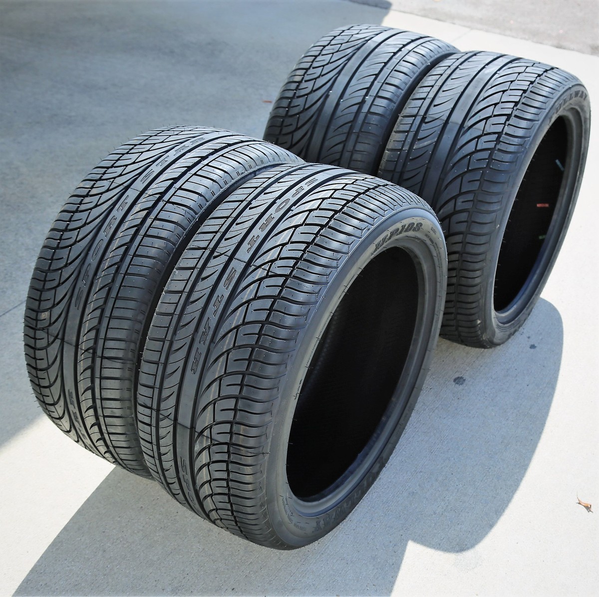 Fullway HP108 All-Season Performance Tire - 245/45R17 99W XL - High Performance Radial Car Tire With 380AA UTQG