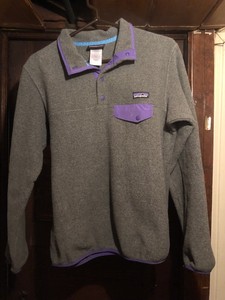 patagonia button up fleece